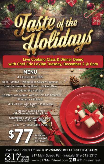 Join 317 Main Street for our specialty C